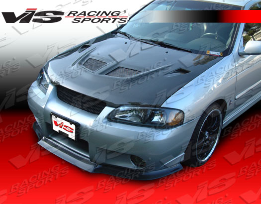 2004-2006 Nissan Sentra 4Dr Evo Carbon Fiber Hood