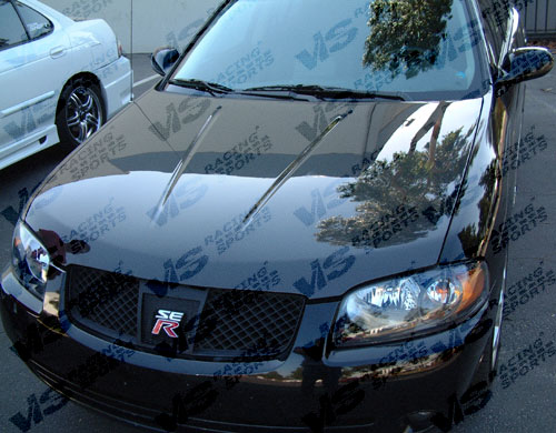 2004-2006 Nissan Sentra 4Dr Oem Style Carbon Fiber Hood