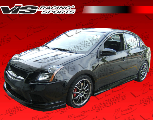 2007-2012 Nissan Sentra 4Dr Kaman Side Skirts