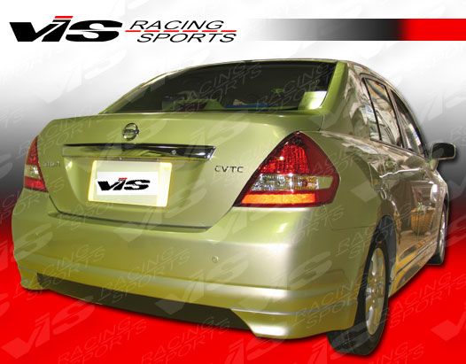 2007-2011 Nissan Versa 4Dr V Spec Rear Lip