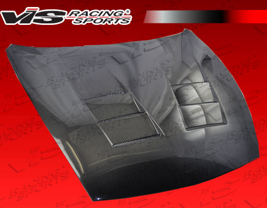 2009-2012 Nissan 370Z 2Dr Terminator Carbon Fiber Hood