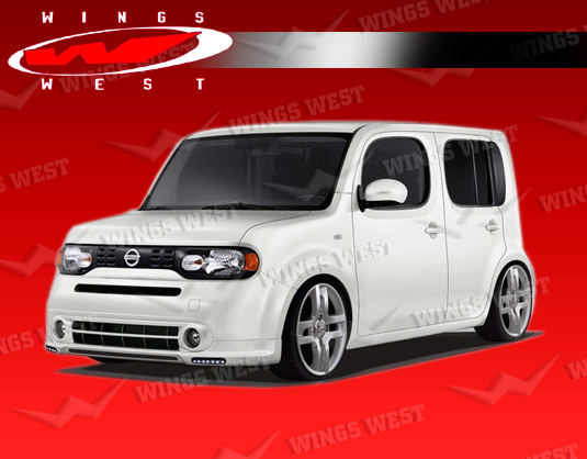 2009-2012 Nissan Cube Jpc Front Lip Polyurethane