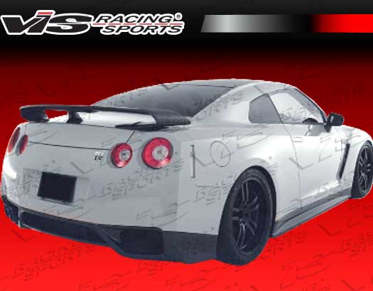 2009-2012 Nissan Skyline R35 Gtr Godzilla Dry Carbon Rear Lip