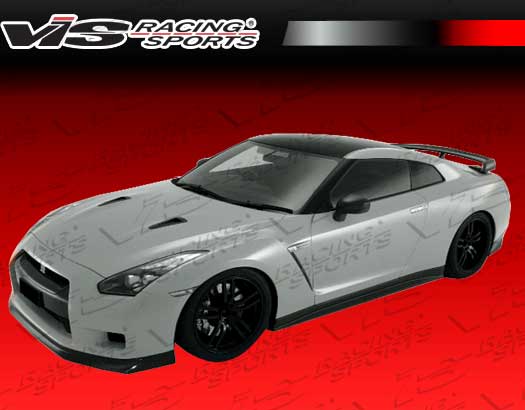 2009-2010 Nissan Skyline R35 Gtr Godzilla Dry Carbon Front Lip.