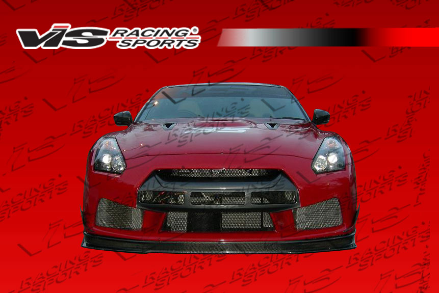 2009-2012 Nissan Skyline R35 Gtr 2Dr Gt Front Bumper With Carbon