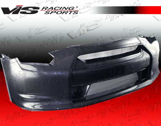 2009-2012 Nissan Skyline R35 Gtr 2Dr Oem Style Carbon Fiber Fron