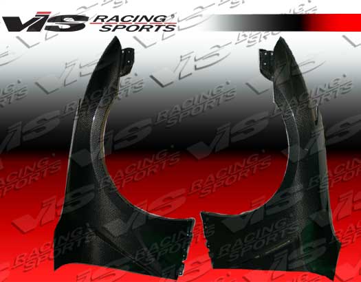 2009-2012 Nissan Skyline R35 Gtr 2Dr Oem Style Carbon Fiber Fend