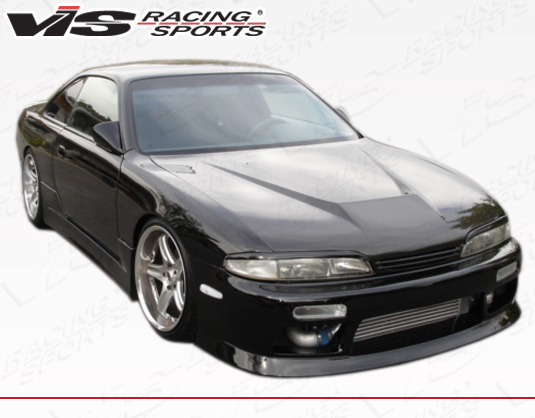 1995-1996 Nissan 240Sx 2Dr Invader Type 6 Carbon Fiber Hood