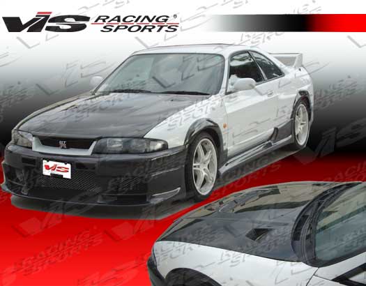 1995-1998 Nissan Skyline R33 Gtr 2D Js Carbon Fiber Hood