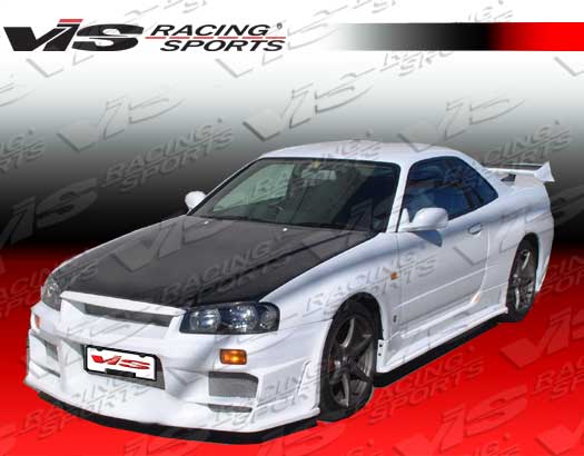 1999-2001 Nissan Skyline R34 Gtr 2D Oem Carbon Fiber Hood