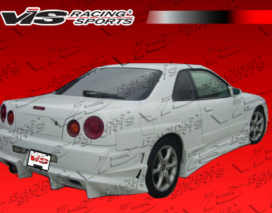 1999-2004 Nissan Skyline R34 Gtr 2Dr Ballistix Rear Bumper