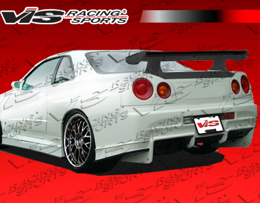 1999-2004 Nissan Skyline R34 Gtr 2Dr Invader Rear Bumper