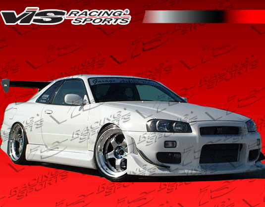 1999-2004 Nissan Skyline R34 Gtr 2Dr Tracer Front Bumper