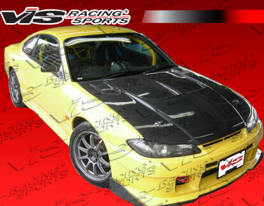 1999-2002 Nissan Silvia S-15 2Dr Drift 2 Carbon Fiber Hood