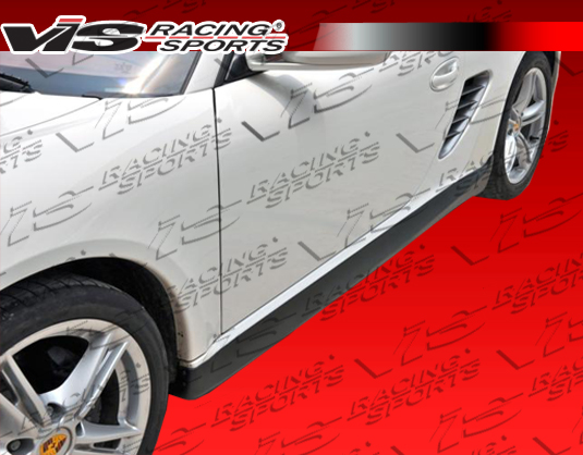 2005-2012 Porsche Boxster 987 2Dr Ars Side Skirts Poly Urethane