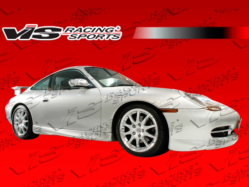 1999-2004 Porsche 996 2Dr D3 Side Skirts