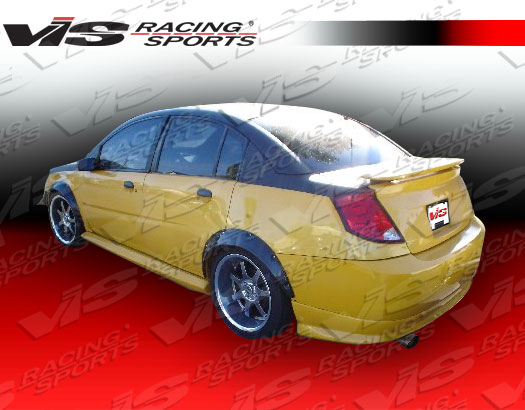 2003-2006 Saturn Ion 4Dr Type W Rear Lip Urethane Material