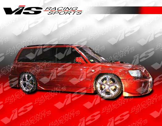 2001-2003 Subaru Forester 4Dr Tracer Side Skirts