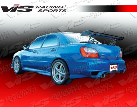 2002-2003 Subaru Wrx 4Dr Zyclone 2 Rear Bumper