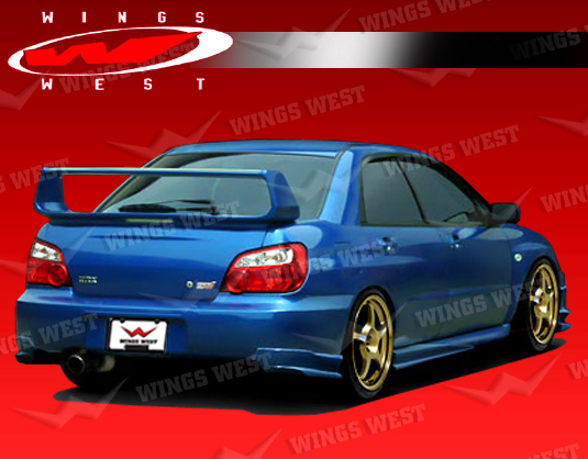 2004-2007 Subaru Wrx 4Dr Jpc Side Skirts Polyurethane