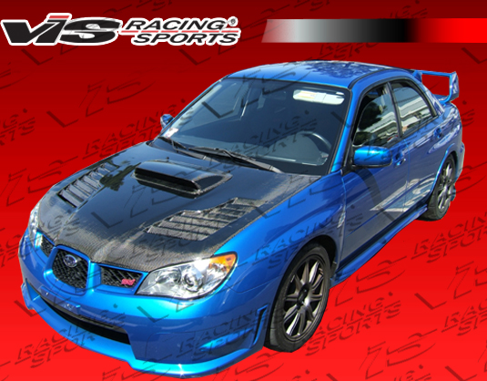 2006-2007 Subaru Wrx Tracer Carbon Fiber Hood