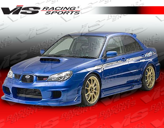 2004-2007 Subaru Wrx 4Dr Wing Side Skirts