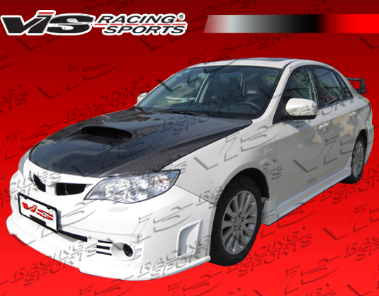 2008-2012 Subaru Wrx 4Dr Rally Side Skirts