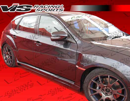 2008-2011 Subaru Wrx Sti Style Side Skirts