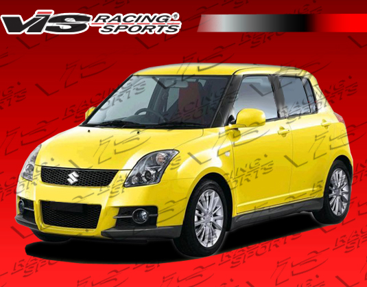 2005-2008 Suzuki Swift 4Dr D Speed Side Skirts