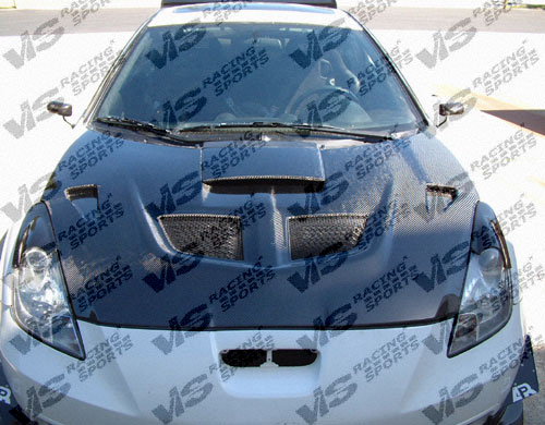 2000-2005 Toyota Celica 2Dr Evo Carbon Fiber Hood