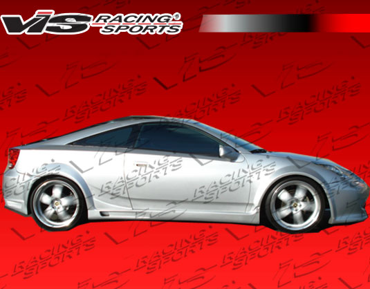 2000-2005 Toyota Celica 2Dr Techno R 3 Side Skirts