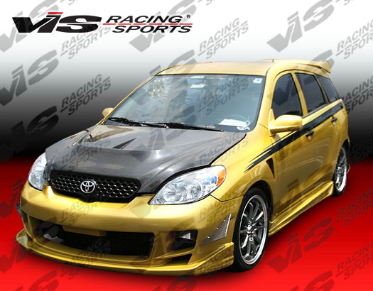 2002-2004 Toyota Matrix 4Dr Ballistix Side Skirts