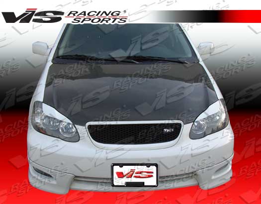 2003-2008 Toyota Corolla 4D Oem Style Carbon Fiber Hood