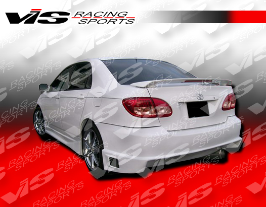 2003-2008 Toyota Corolla 4Dr Striker Rear Bumper