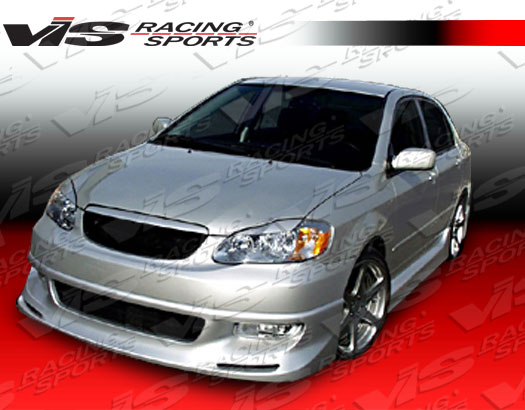 2003-2008 Toyota Corolla 4Dr Techno R 1 Front Lip