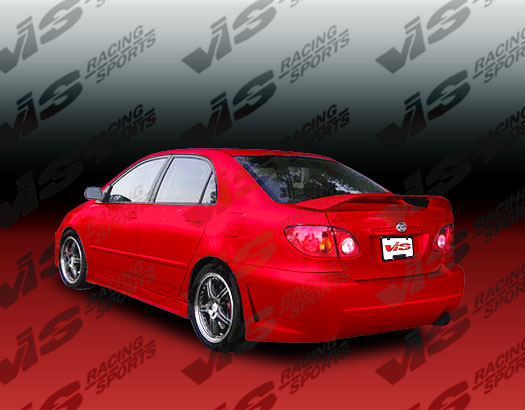 2003-2008 Toyota Corolla 4Dr Tsc 3 Rear Bumper