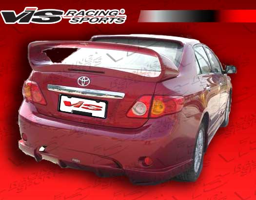 2009-2010 Toyota Corolla 4Dr Ams Rear Bumper