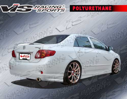 2011-2012 Toyota Corolla 4Dr Fuzion Side Skirts Urethane