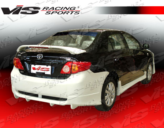 2009-2010 Toyota Corolla 4Dr Icon Rear Bumper