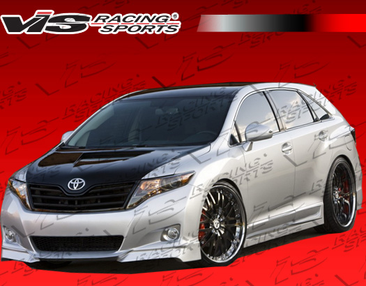 2009-2010 Toyota Venza Venus Side Skirts W/Door Caps