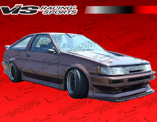 1984-1987 Toyota Corolla 2Dr/Hb Monster Side Skirts