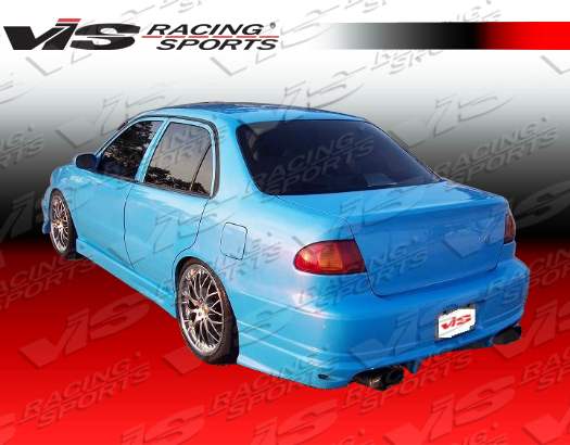 1993-1997 Toyota Corolla 4Dr Ballistix Rear Bumper