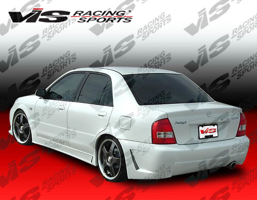 1993-2002 Toyota Corolla 4Dr Tsc 3 Side Skirts