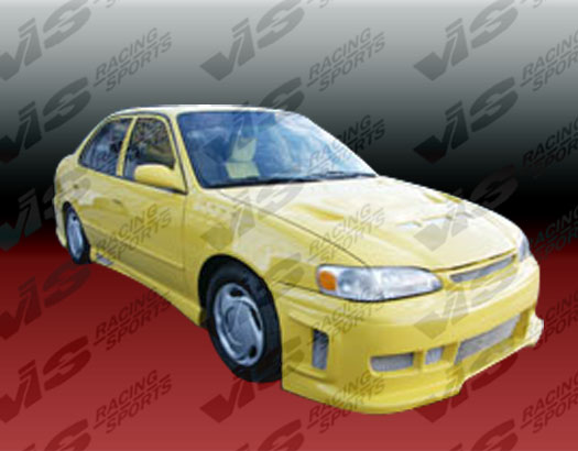 1993-2002 Toyota Corolla 4Dr Z1 Boxer Side Skirts