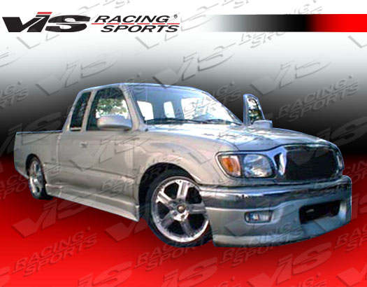 1995-2004 Toyota Tacoma 2Dr X-Cab Techno R Side Skirts 4Pc