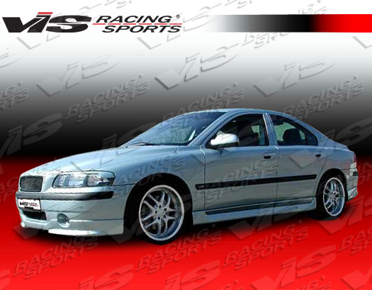 2001-2005 Volvo S 60 4Dr Spike Side Skirts