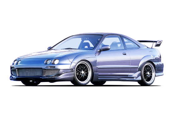 1994-1997 Acura Integra 2Dr Avenger Kit W/7Pc Extreme Flares