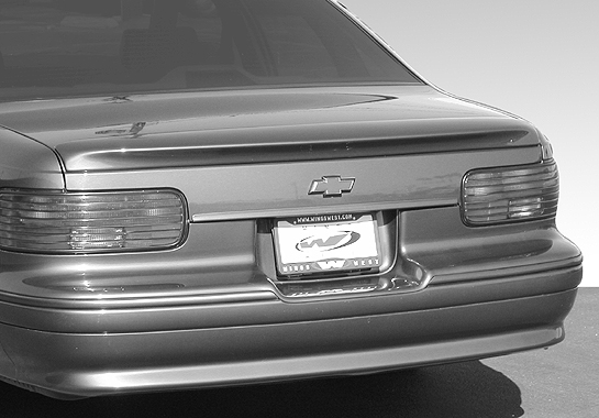 1991-1996 Chevrolet Caprice Impala Ss Style Lip Spoiler No Light