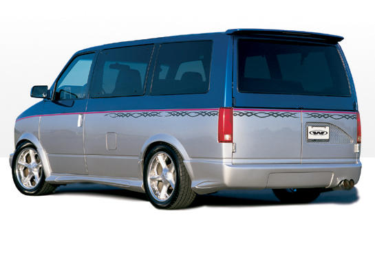 1995-2002 Chevrolet Astro Van W-Typ Left Side Skirt