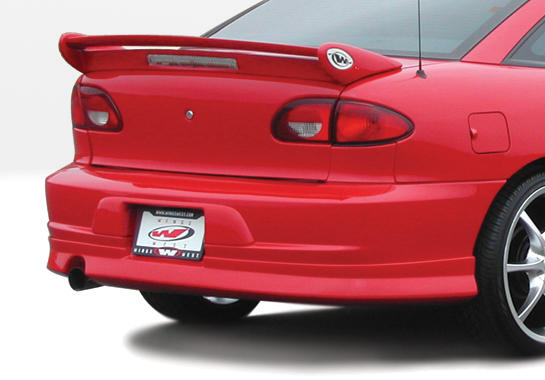 2000-2002 Chevrolet Cavalier 2Dr. W-Typ Rear Lower Skirt